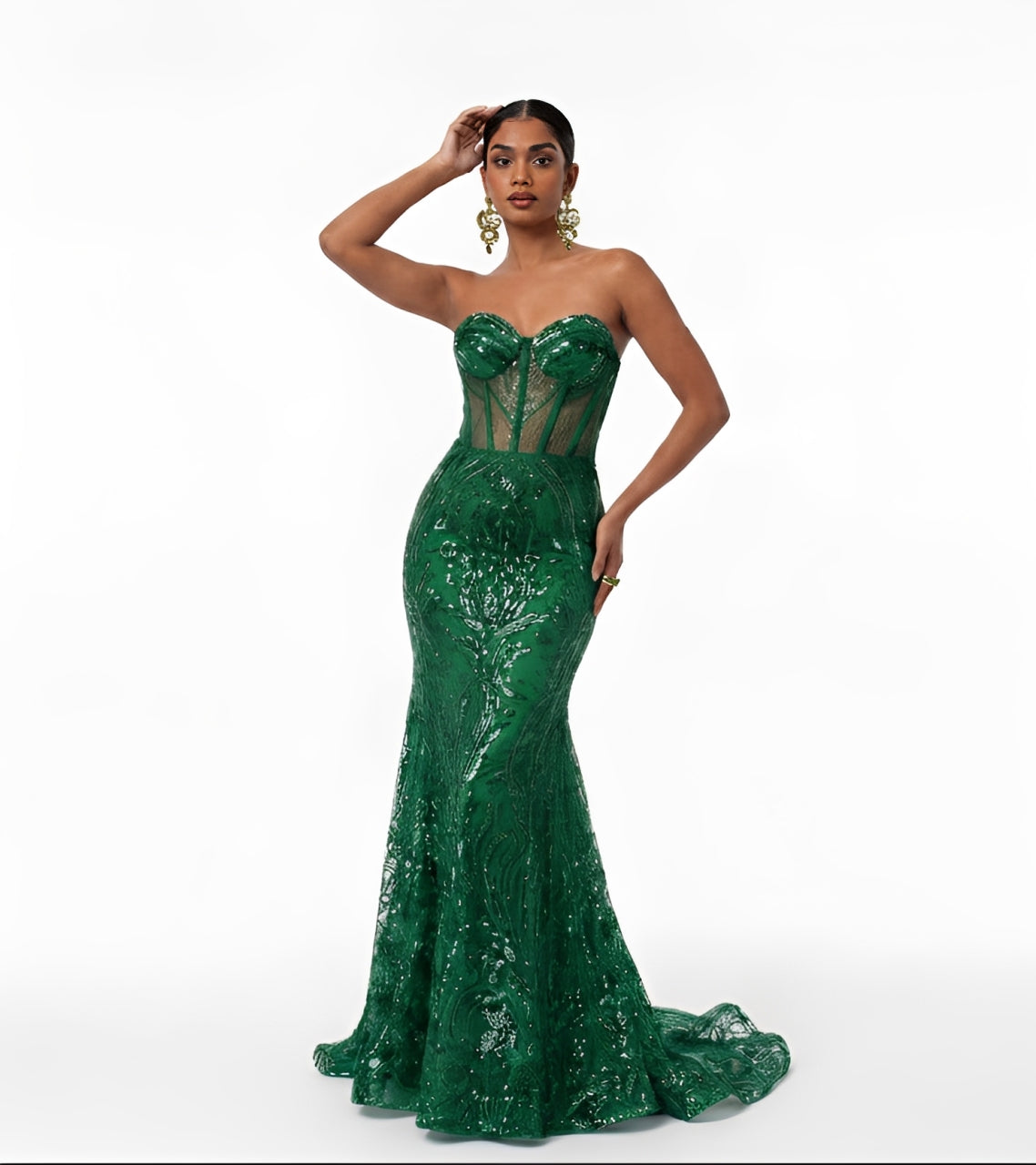 ABITO SIRENA CON BUSTINO