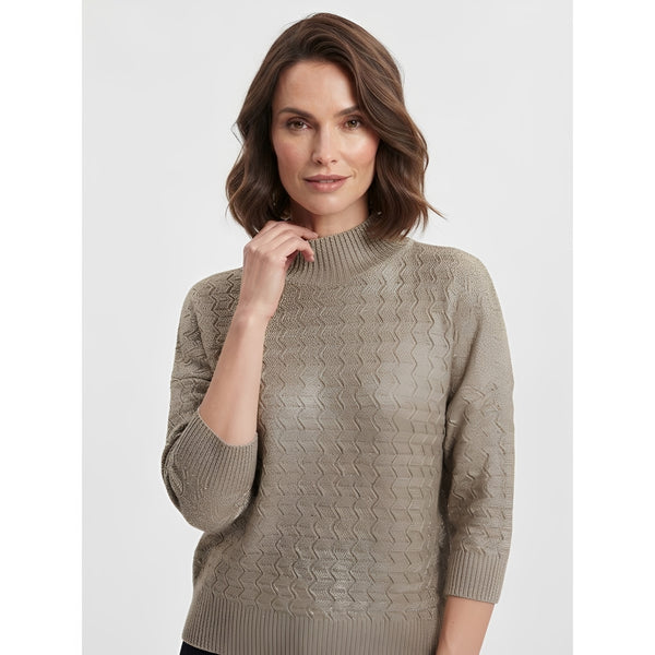 MAGLIONE BRILLANTINATO