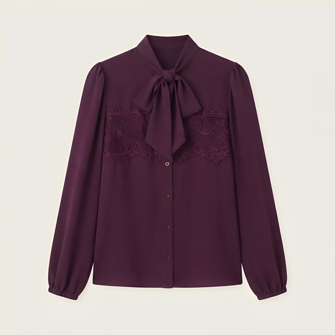 CAMICIA INSERTO IN PIZZO