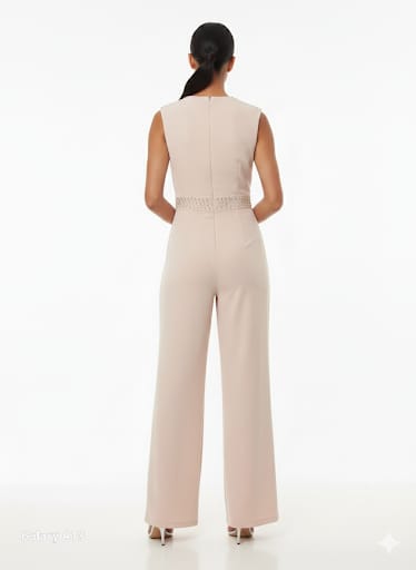 Tuta Smanicata con Pantalone a Palazzo