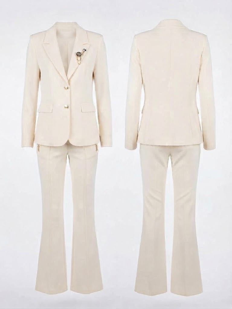 BLAZER E PANTALONE A PALAZZO