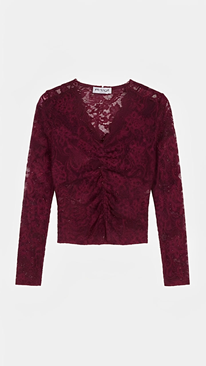 MAGLIA  IN PIZZO
