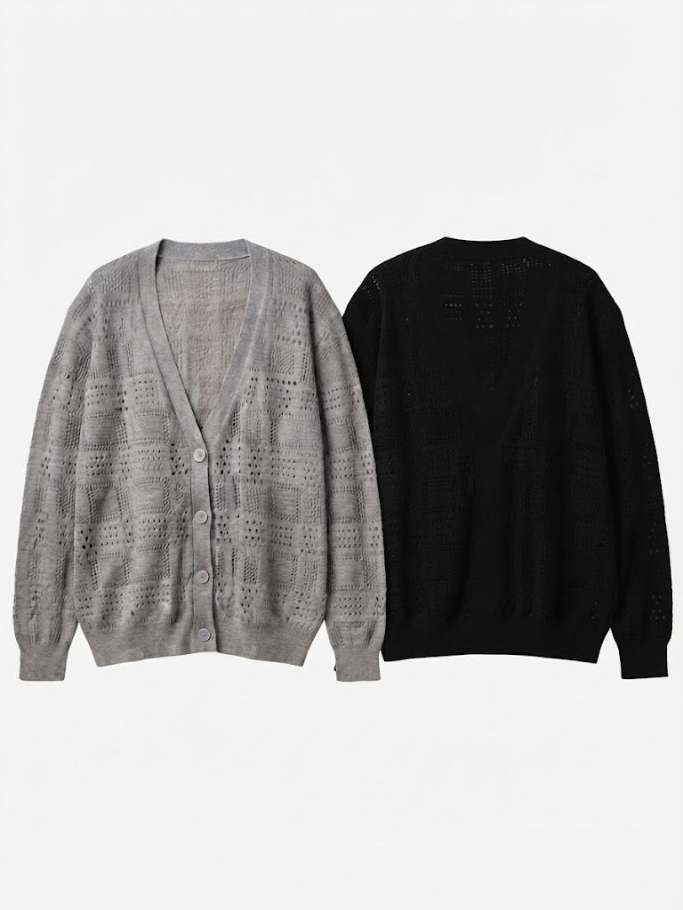CARDIGAN TRAFORATO