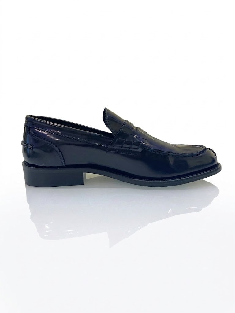 MOCASSIN BLEU LISSE