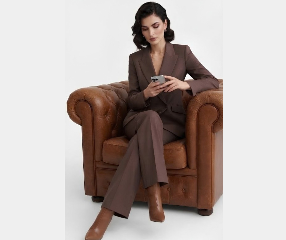 TAILLEUR MARRONE