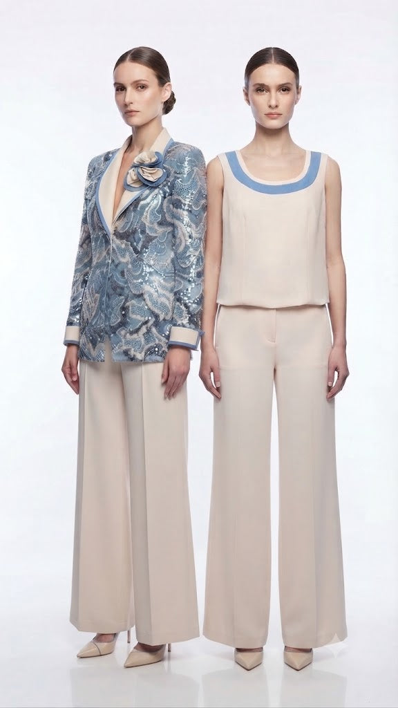 TAILLEUR CON BLAZER PAILLETTES