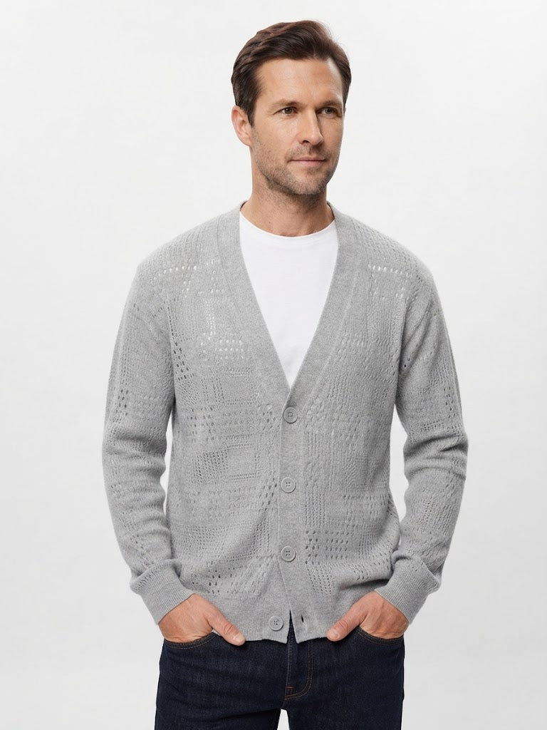 CARDIGAN TRAFORATO