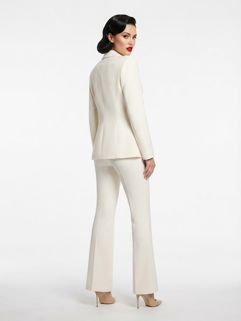 BLAZER E PANTALONE A PALAZZO