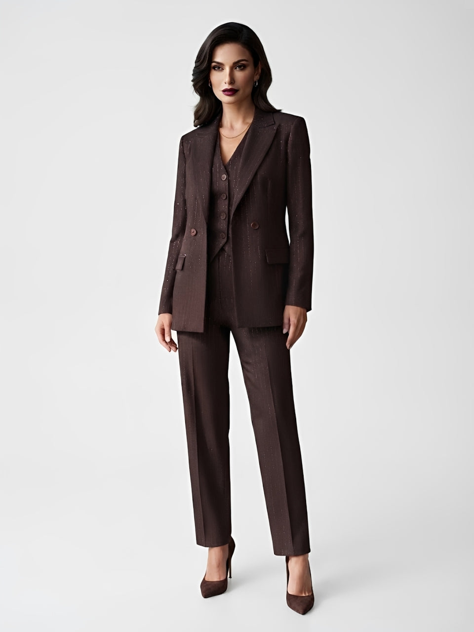 TAILLEUR 3 PEZZI GESSATO