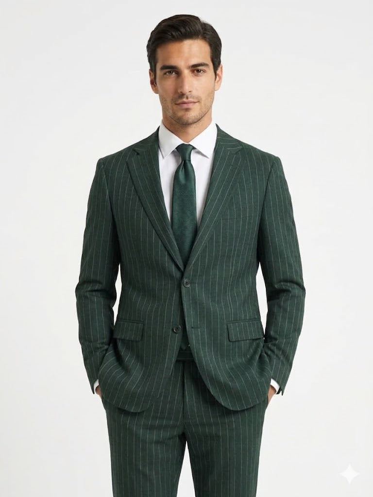 MONOPETTO GESSATO VERDE