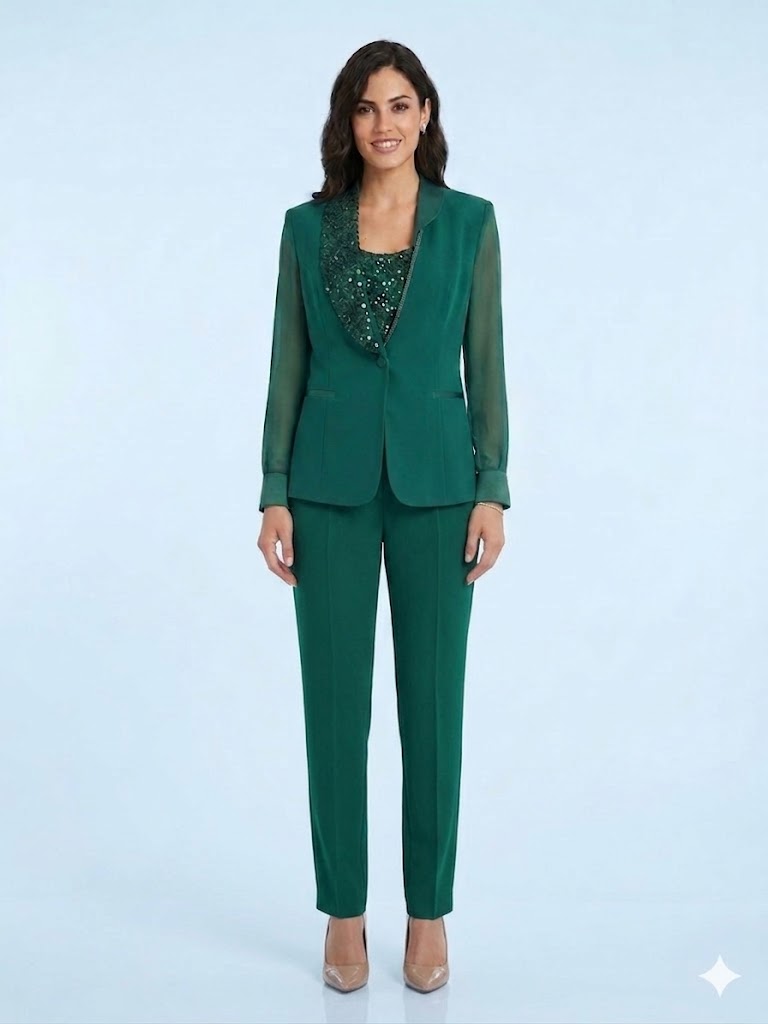 TAILLEUR MEZZO COLLO STRASS