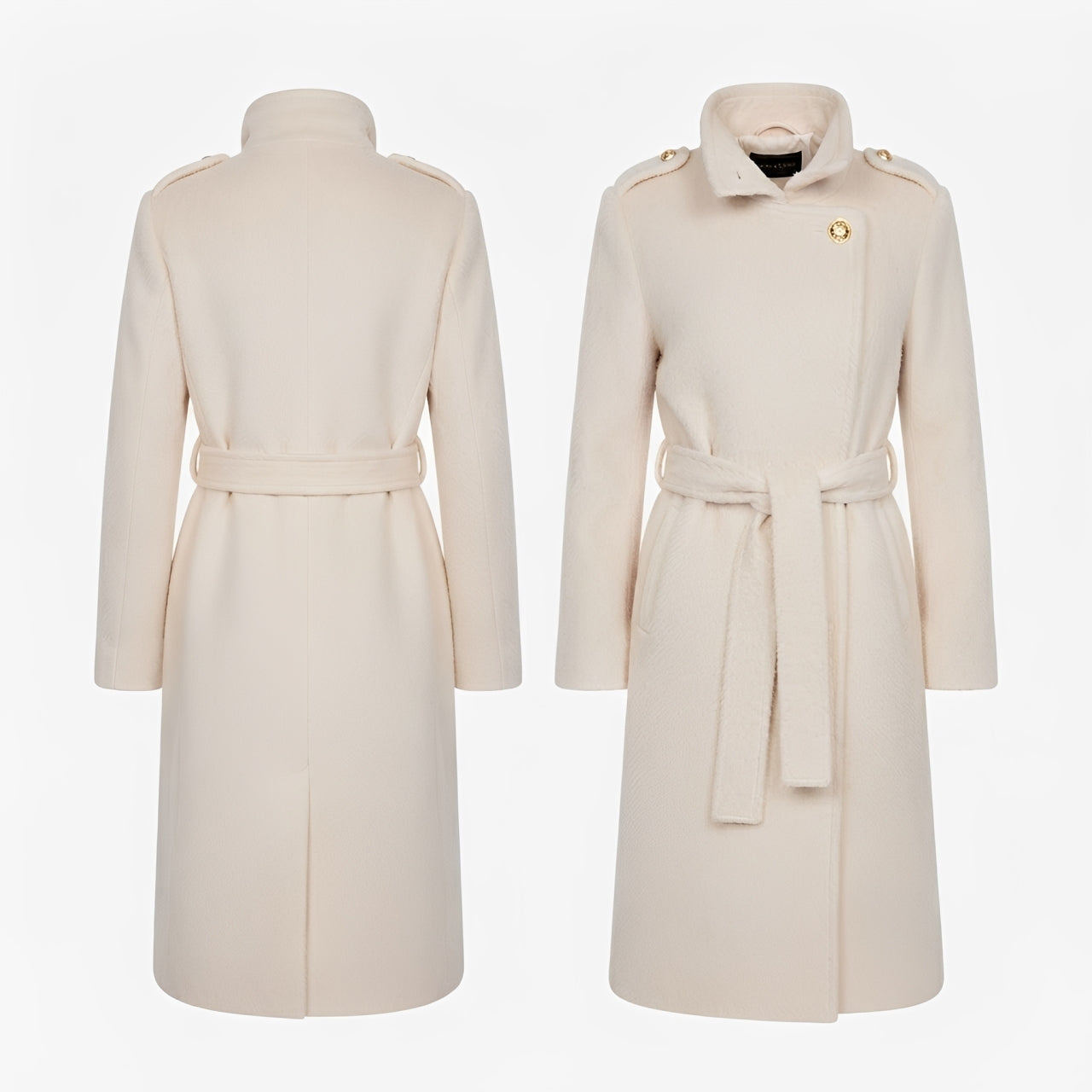 CAPPOTTO DETTAGLI IN ORO