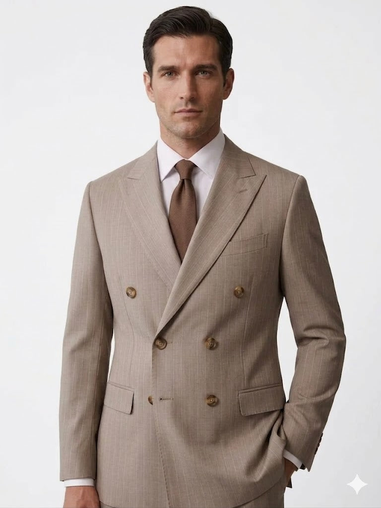 DOPPIOPETTO GESSATO BEIGE