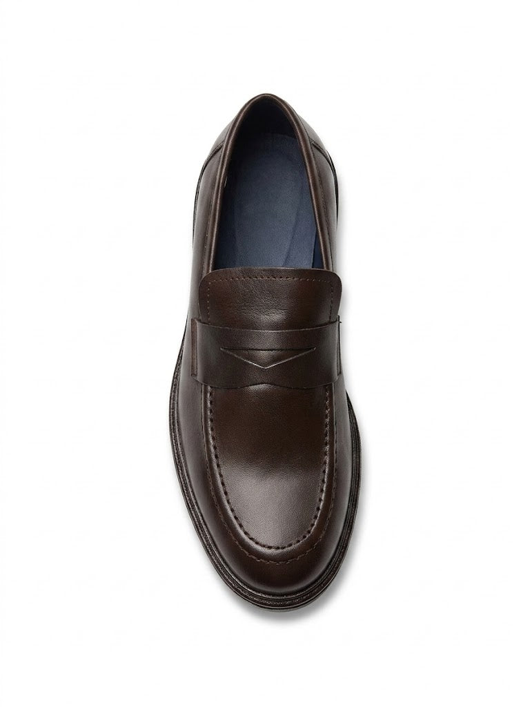 MOCASSIN BLEU LISSE