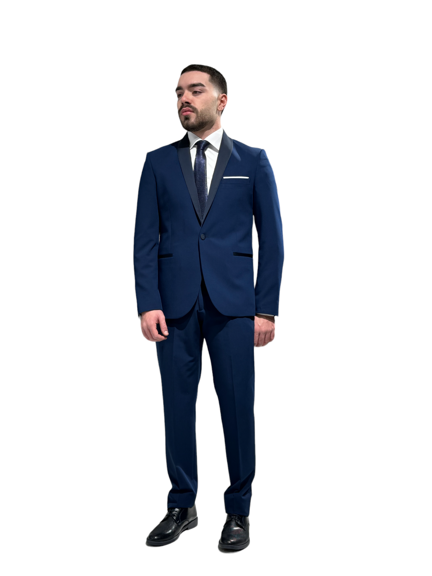 BLUETTE SHAWL TUXEDO SUIT