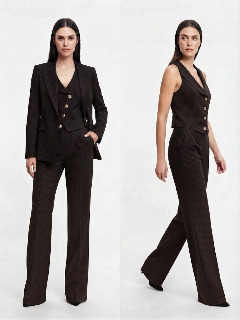 TAILLEUR 3 PEZZI GESSATO
