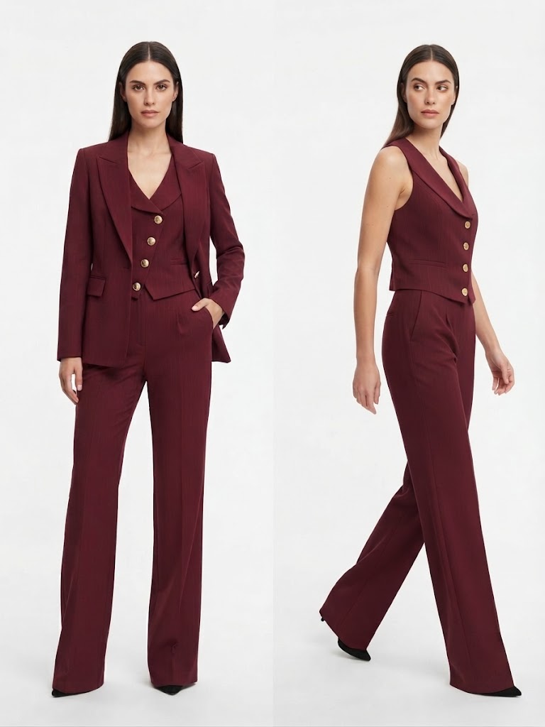 TAILLEUR 3 PEZZI GESSATO