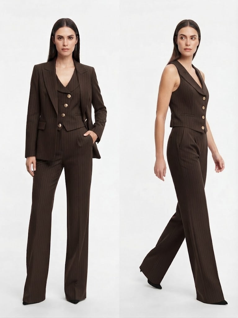 TAILLEUR 3 PEZZI GESSATO