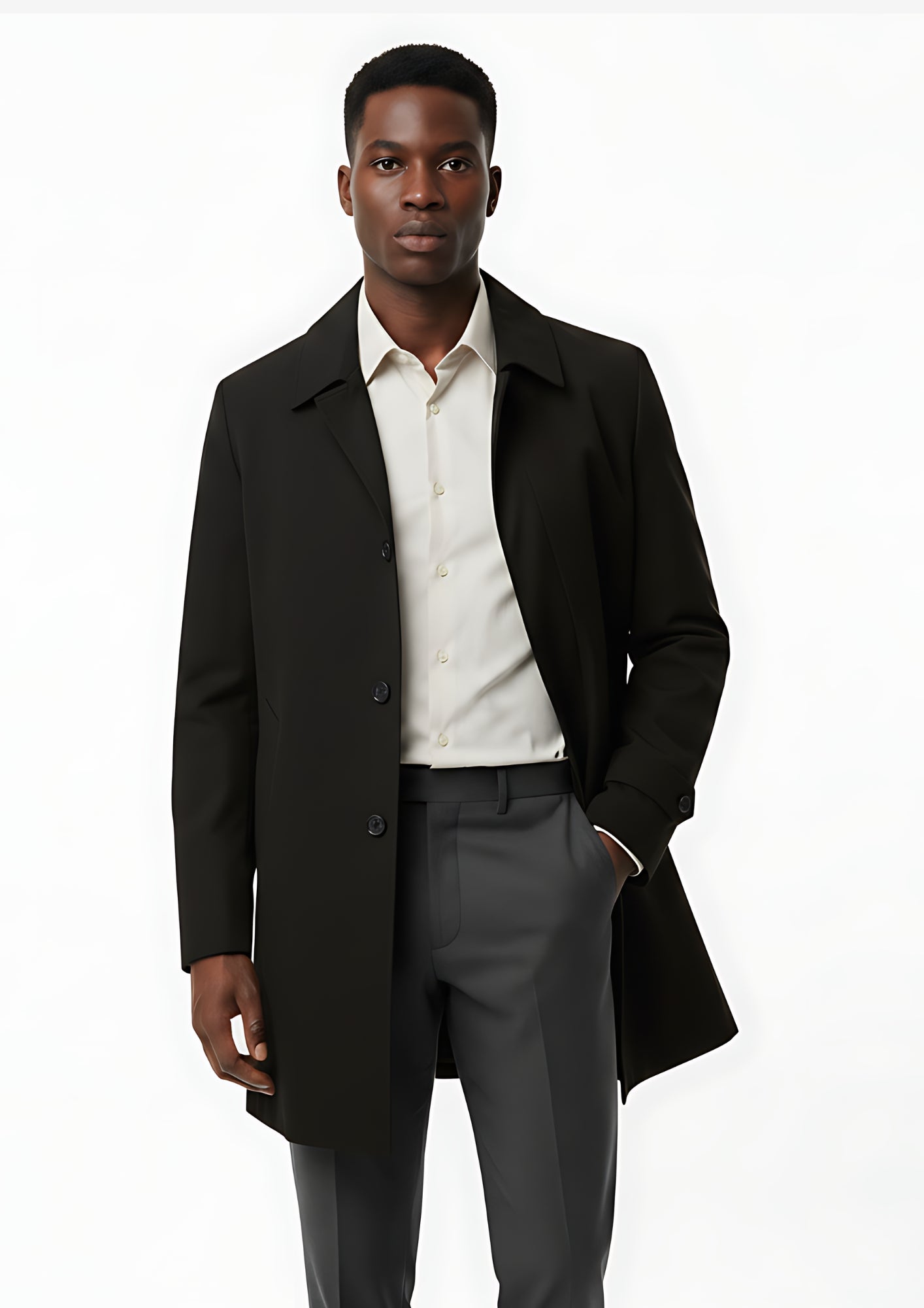 TRENCH ELEGANTE UOMO