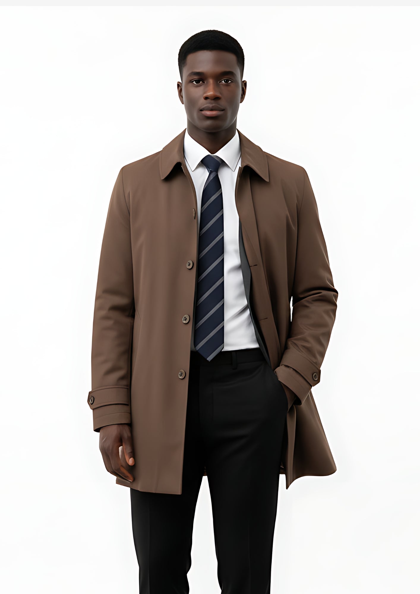 TRENCH ELEGANTE UOMO