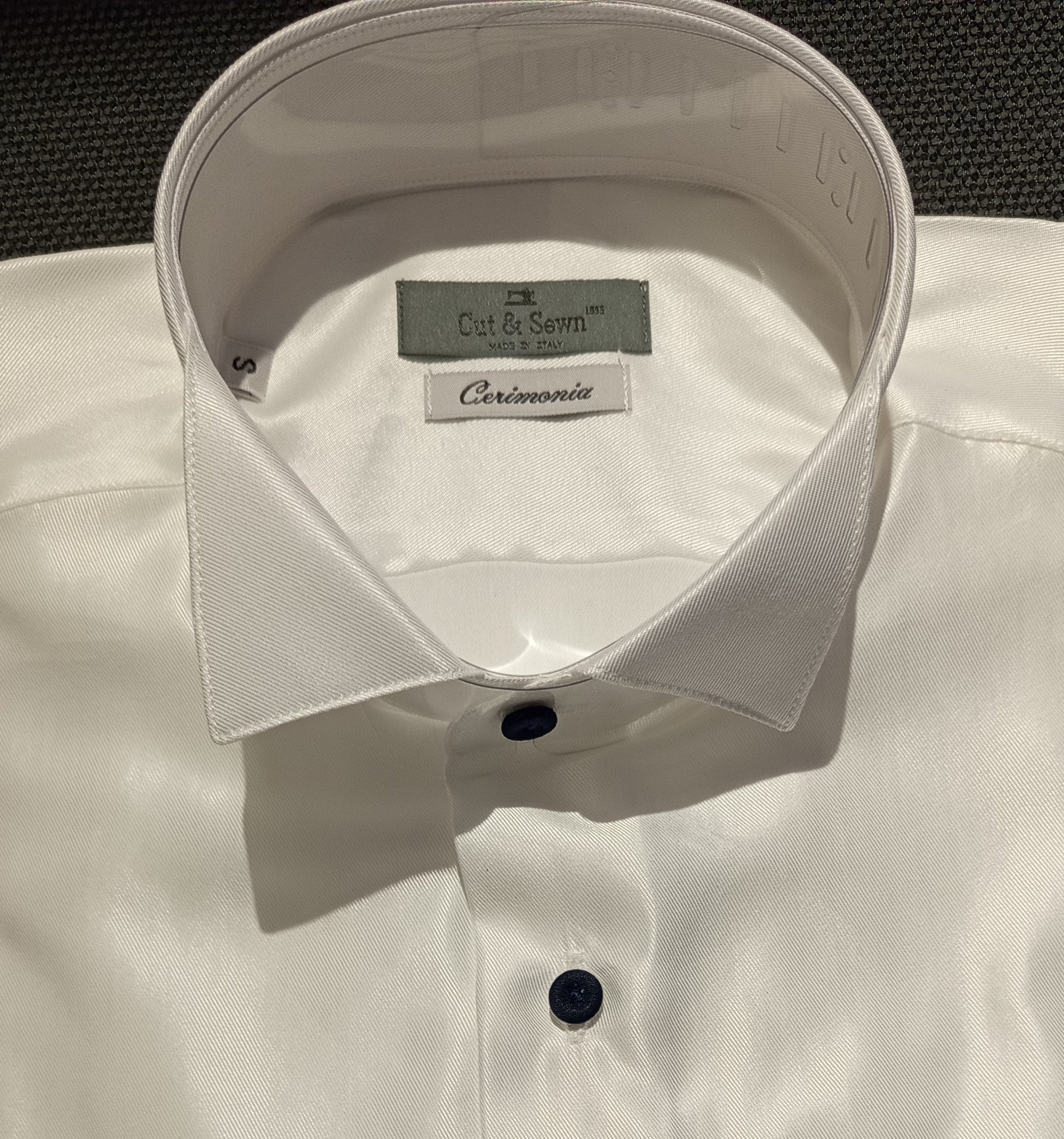 CAMICIA DIPLOMATICA BOTT. BLU