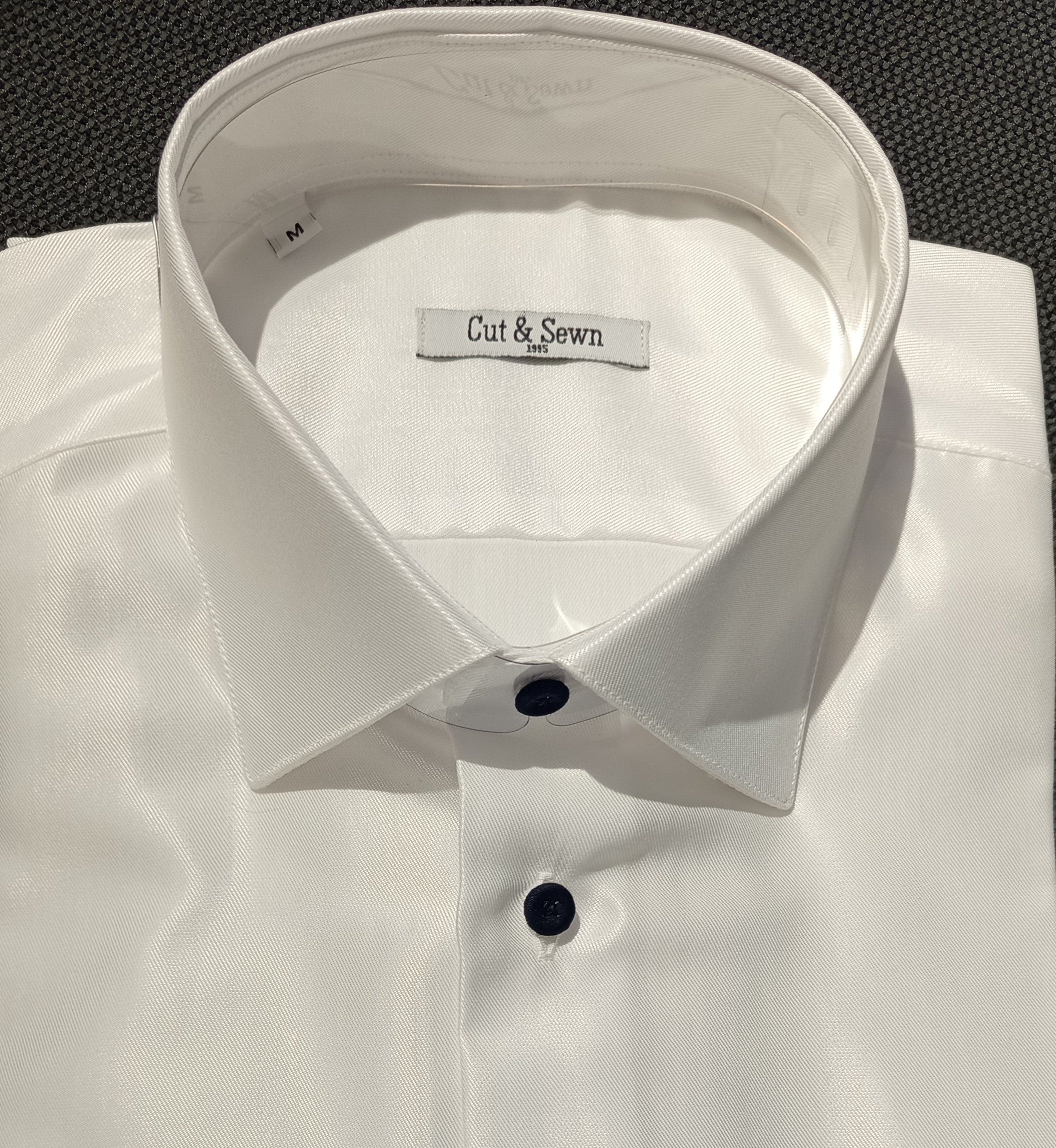 CAMICIA FRANCESE BOTT. BLU