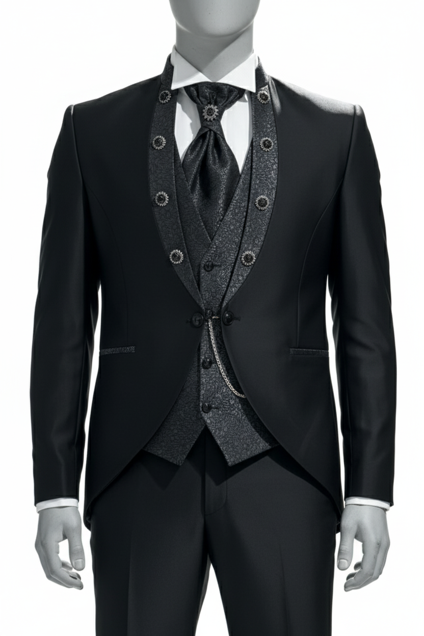 ABITO COREANO INSERTI DAMASCATI