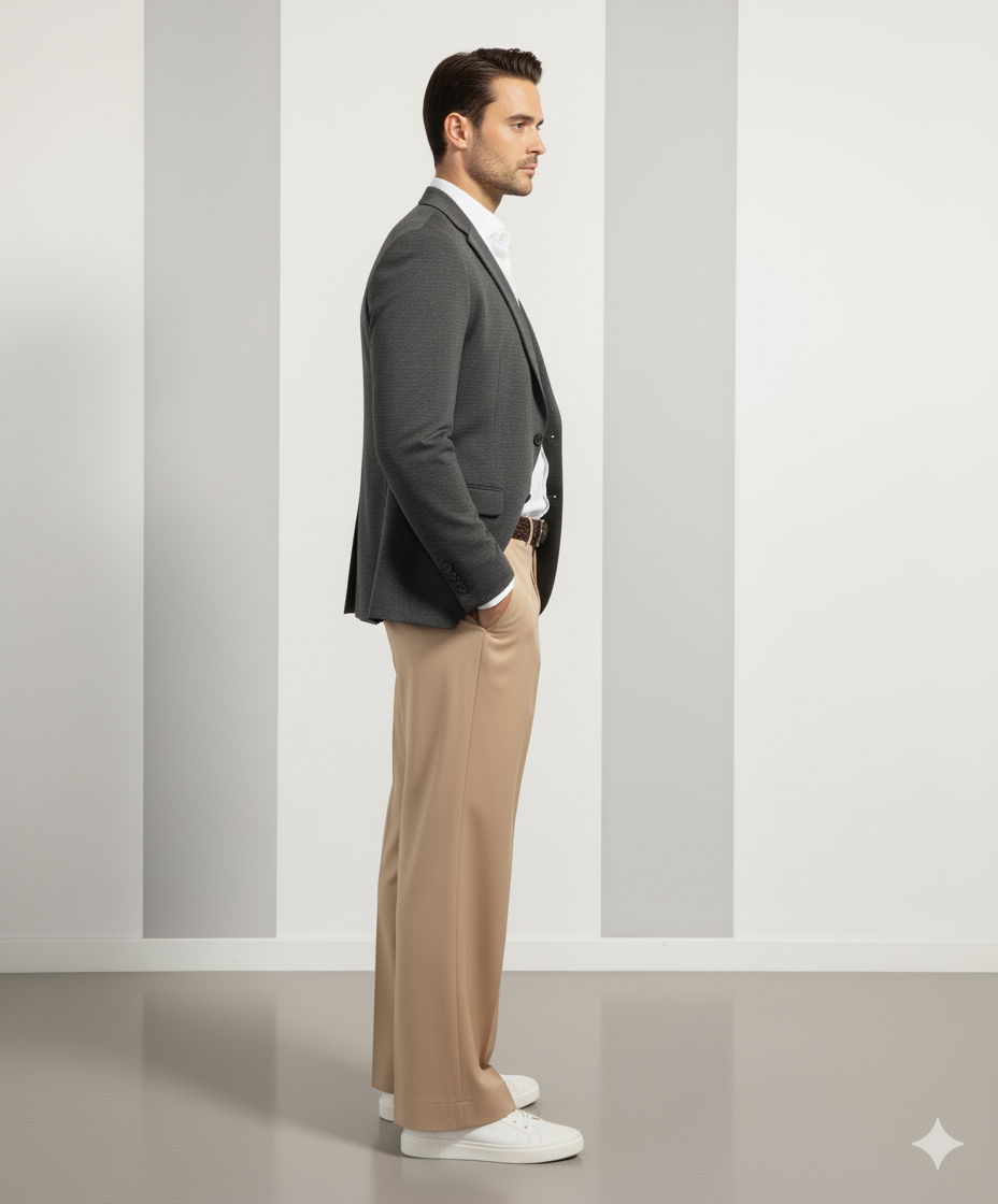 PANTALONE UOMO A PALAZZO SABBIA