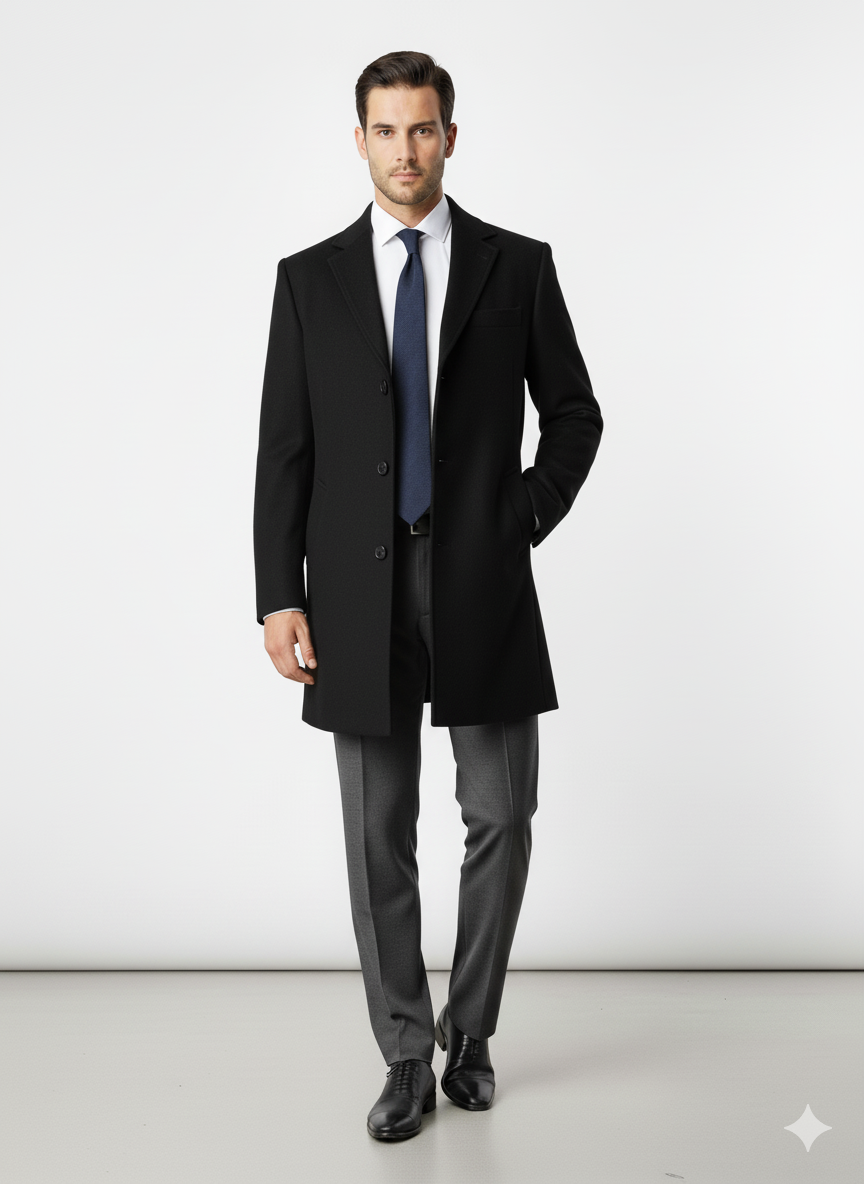 CAPPOTTO BARONETTO ELEGANTE UOMO