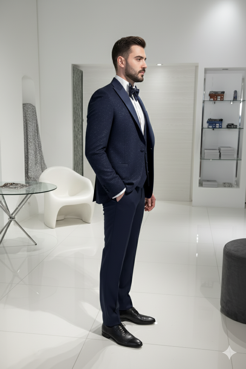 LUREX GROOMING TUXEDO