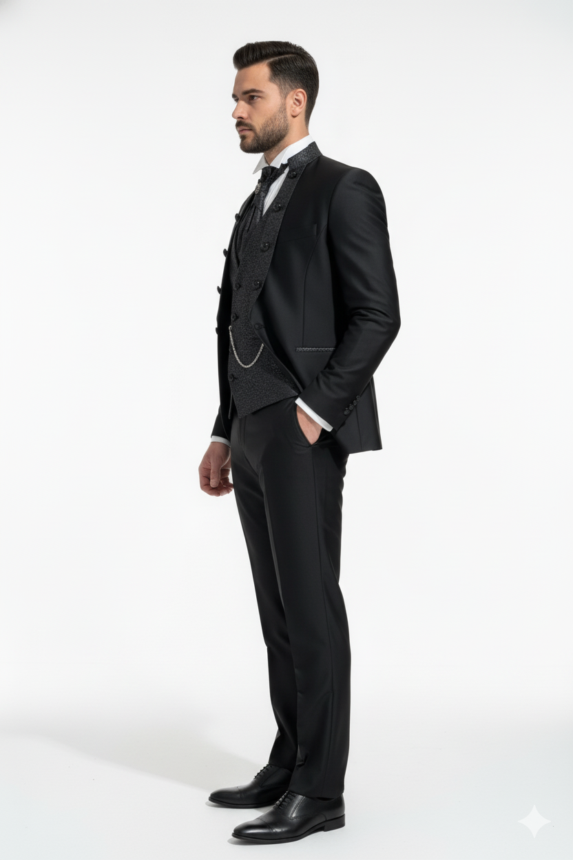 ABITO COREANO INSERTI DAMASCATI