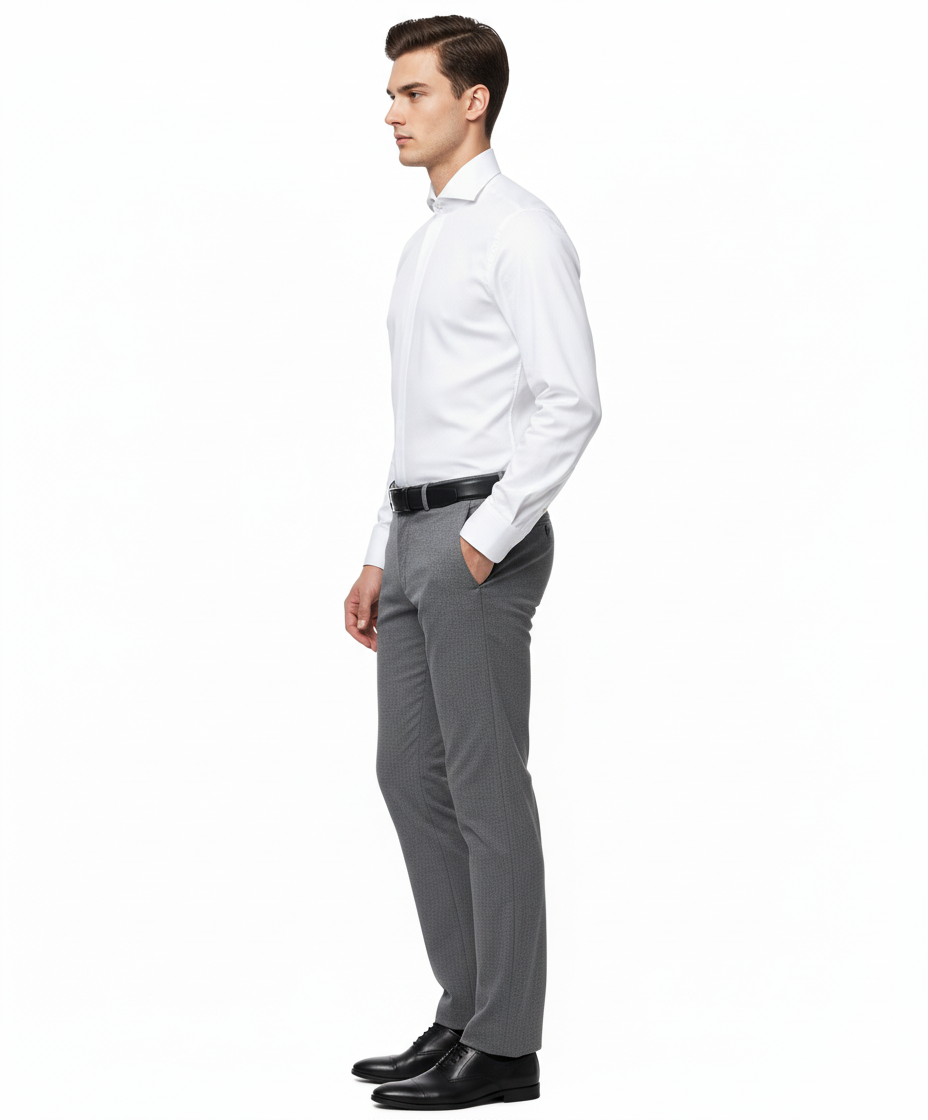 WHITE DIPLOMATIC SHIRT