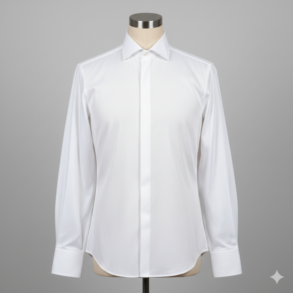 WHITE DIPLOMATIC SHIRT