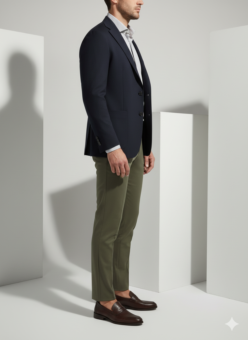 PANTALONE UOMO PERFORMANCE VERDE