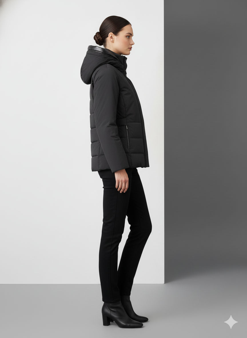 GIUBBOTTO TECNICO NERO AIME