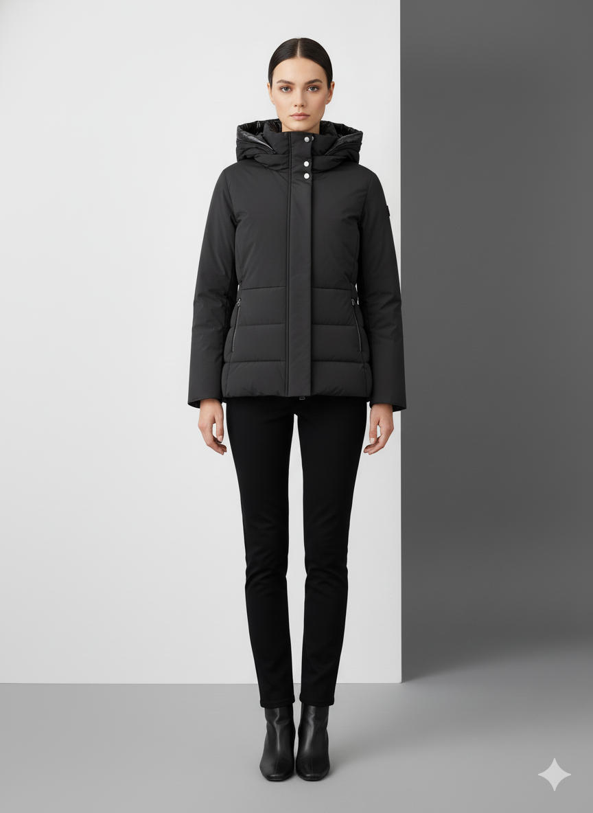 GIUBBOTTO TECNICO NERO AIME