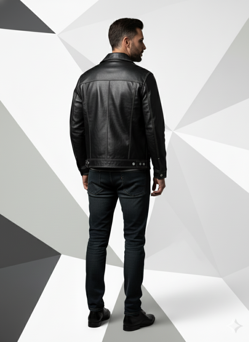 Giubbotto in Pelle M.N.