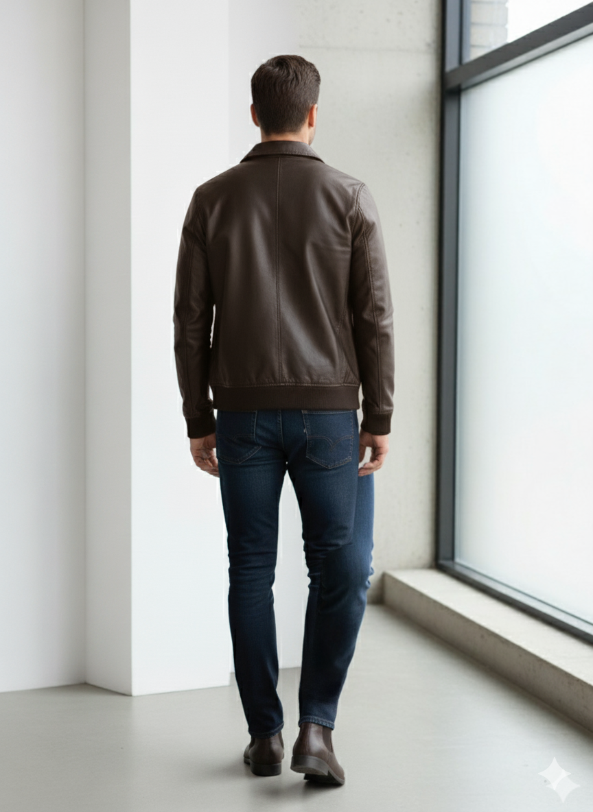 Giubbotto in Pelle Politano