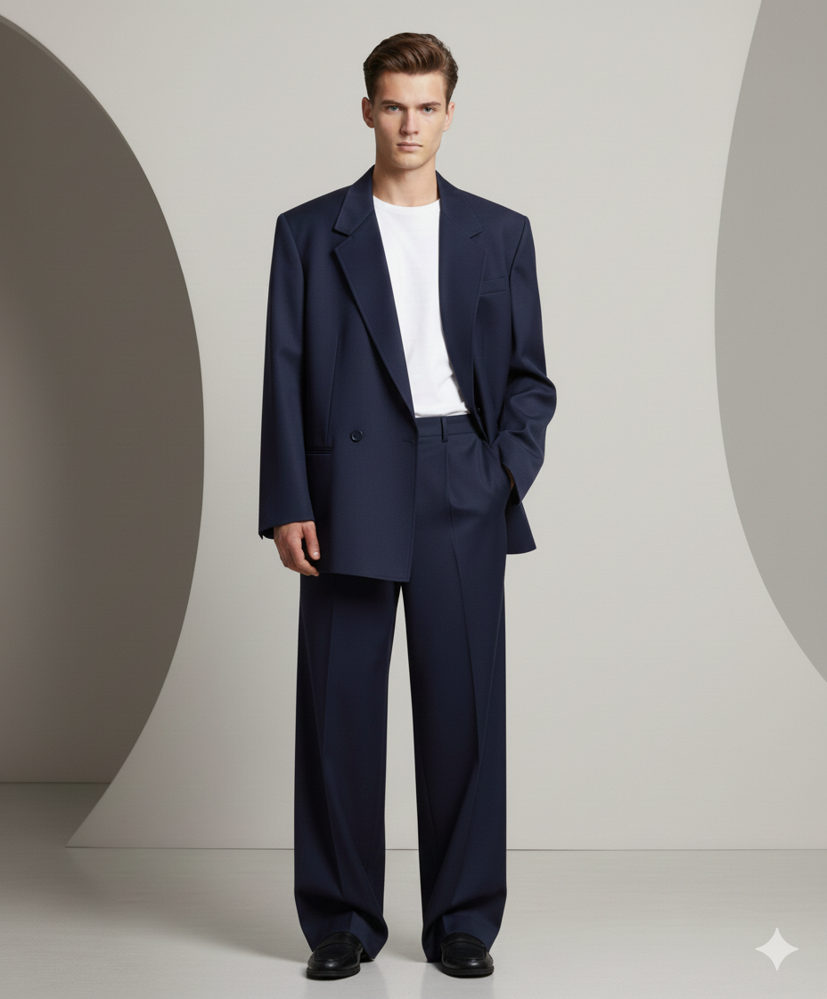 ABITO OVER DOPPIOPETTO