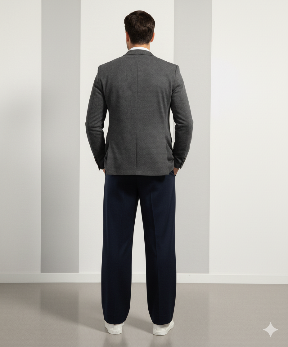 PANTALONE UOMO A PALAZZO BLU