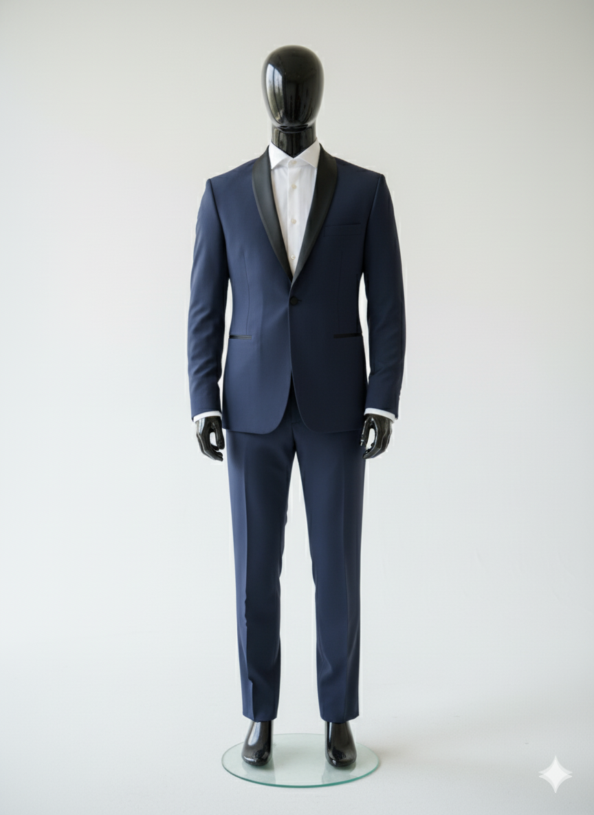 BLUETTE SHAWL TUXEDO SUIT