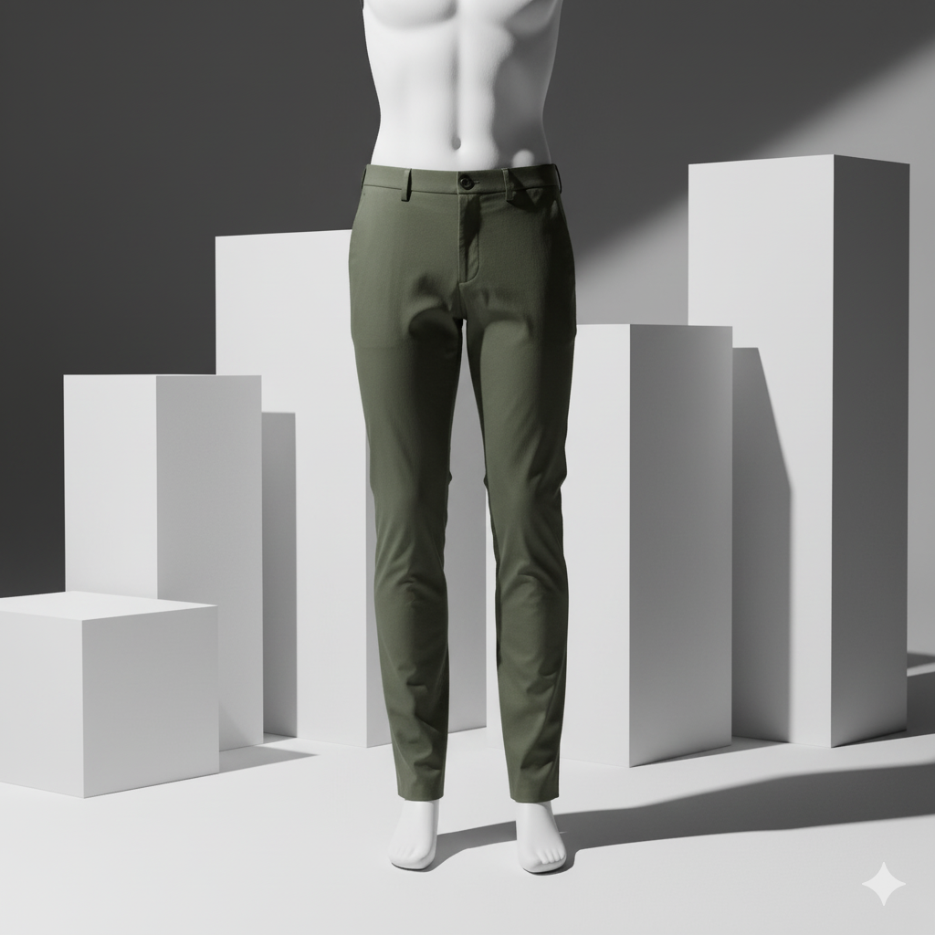 PANTALONE UOMO PERFORMANCE VERDE