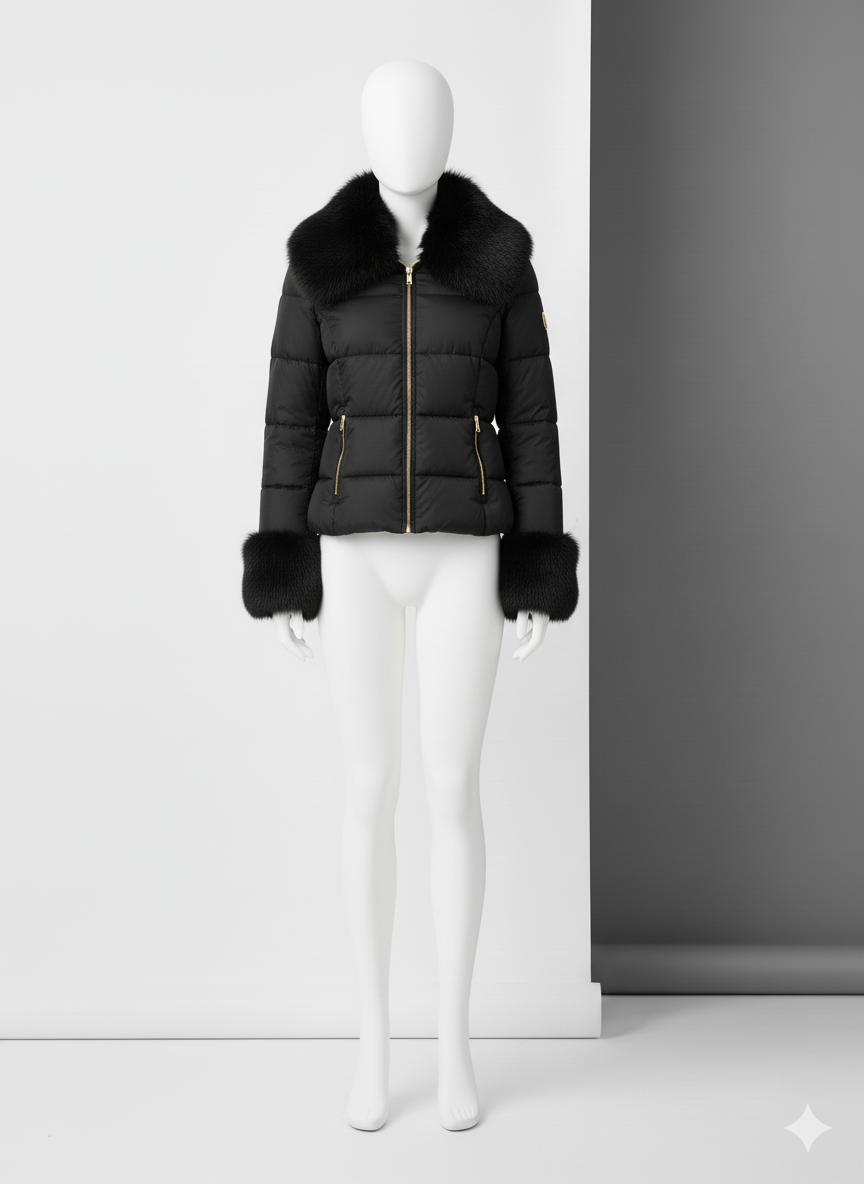 GIUBBOTTO LASKY CON PELLICCIA NERA