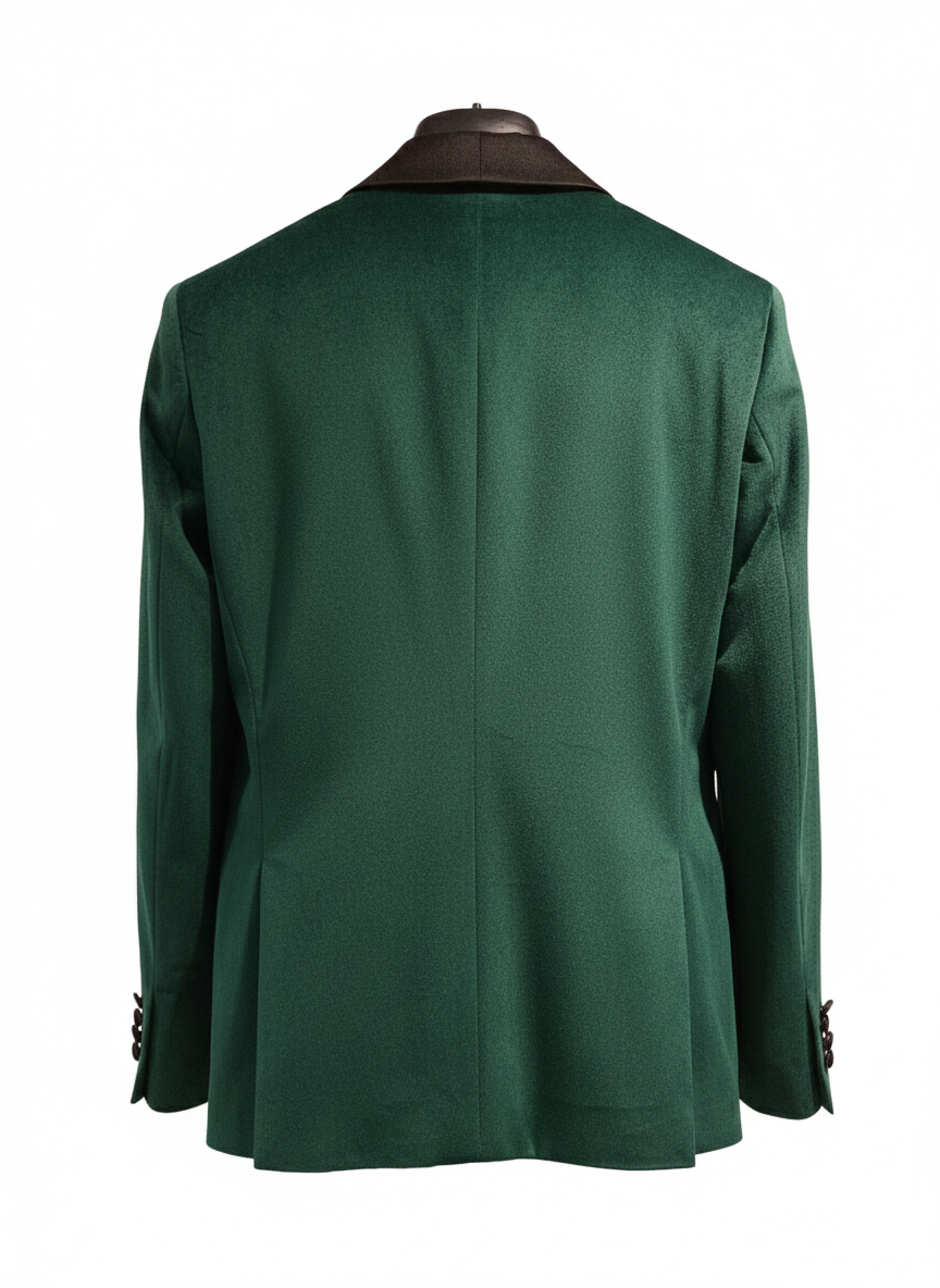 GIACCA VELLUTO VERDE