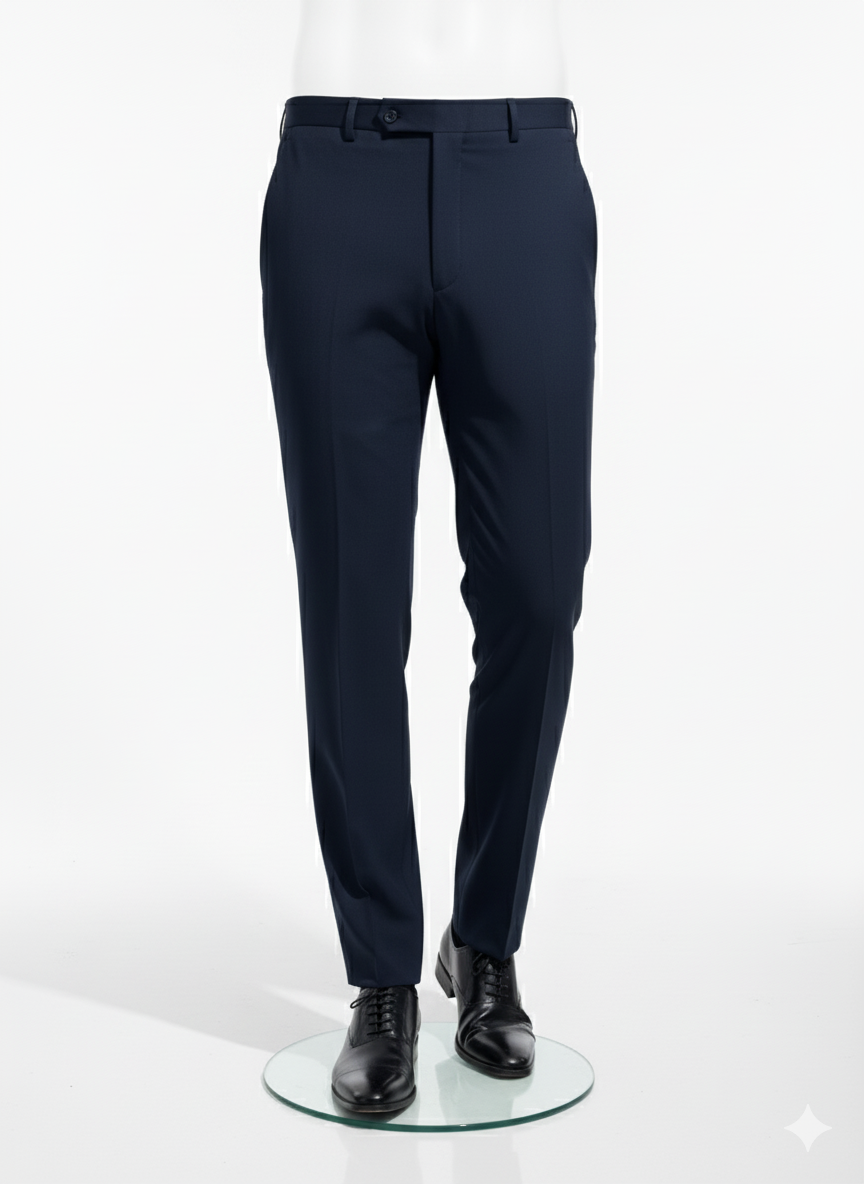 SMOKING SUIT SHAWL ARBORE BLUE