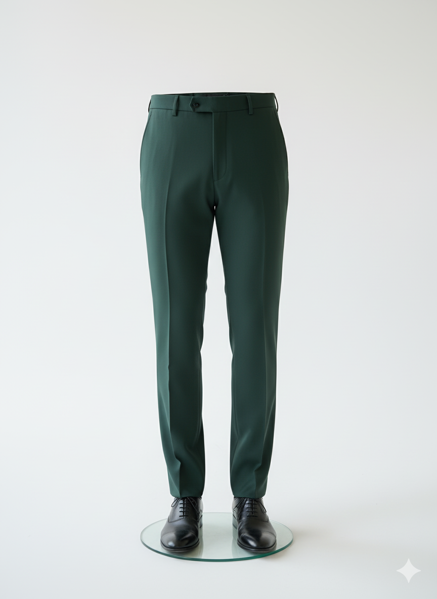 GREEN SHAWL TUXEDO SUIT