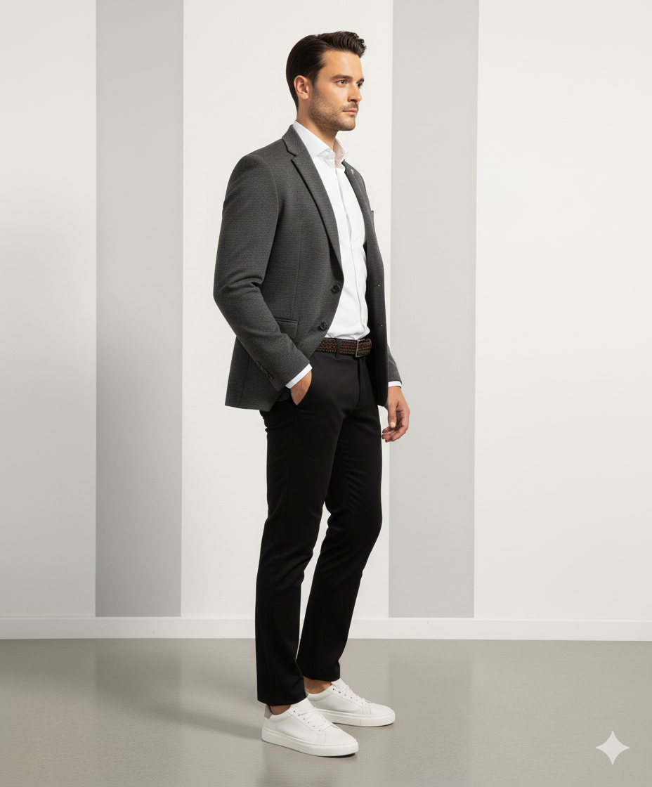 PANTALONE UOMO PERFORMANCE NERO