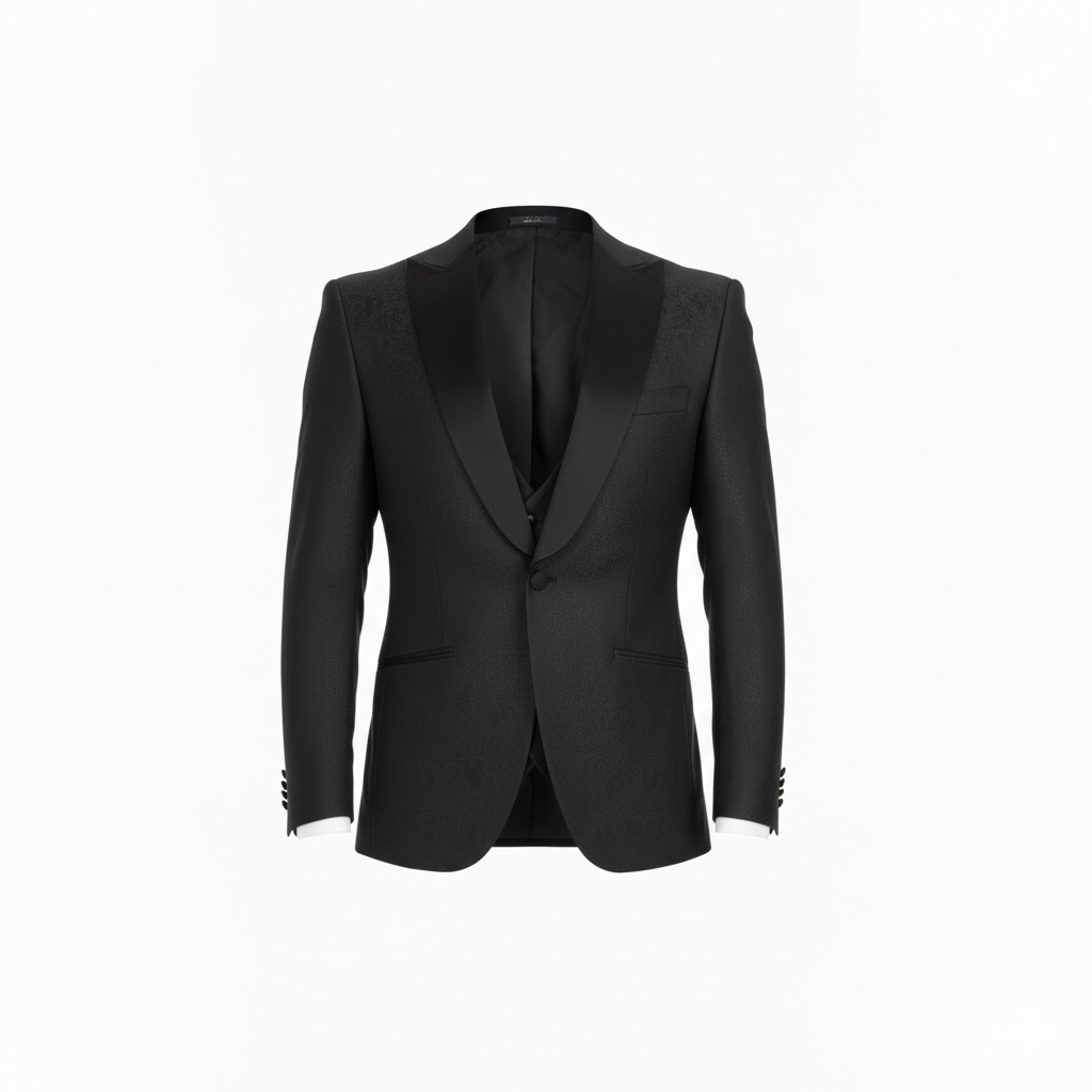 ABITO SMOKING LANCIA DAMASCATO