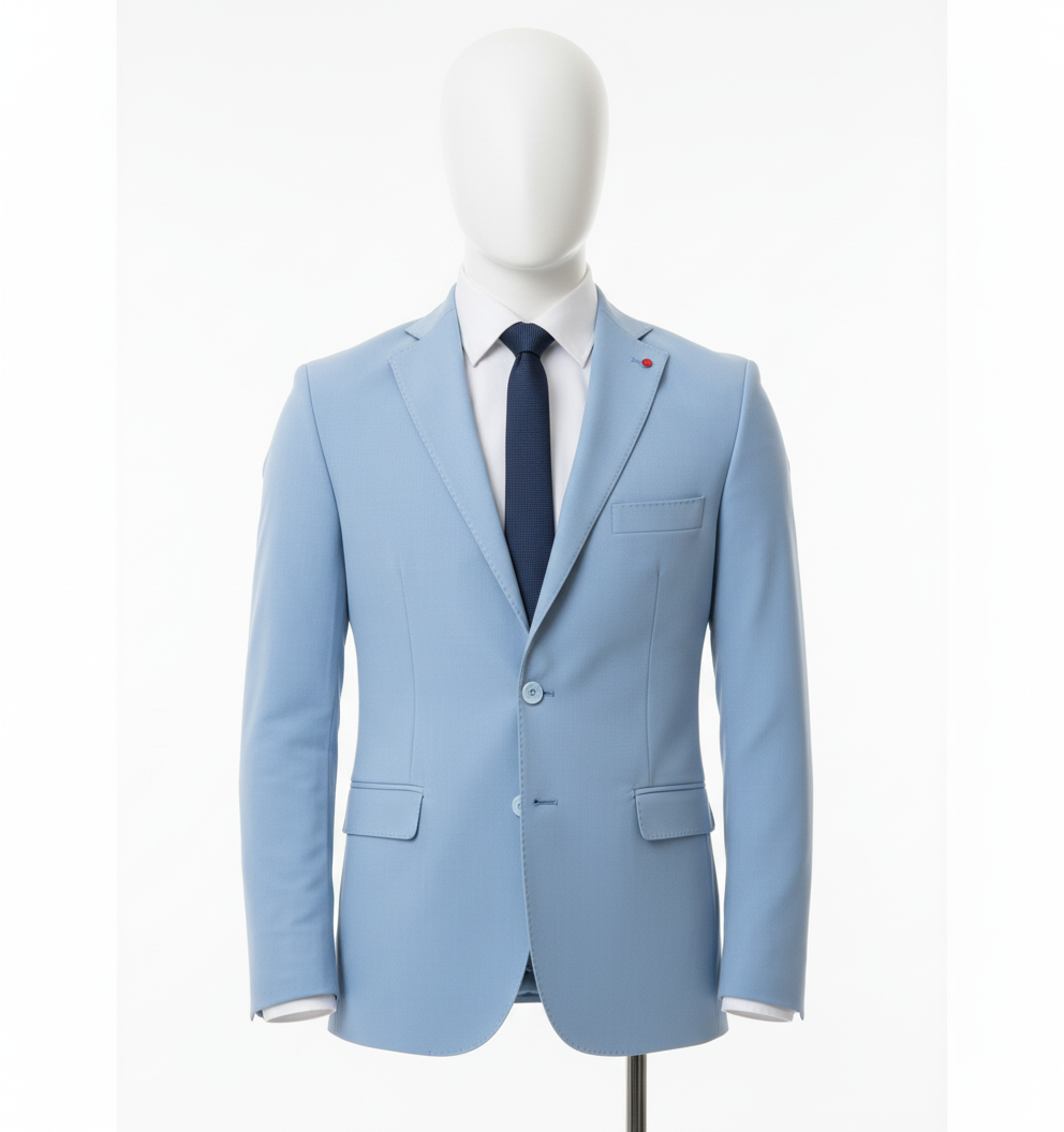 SOFT LIGHT BLUE DRESS