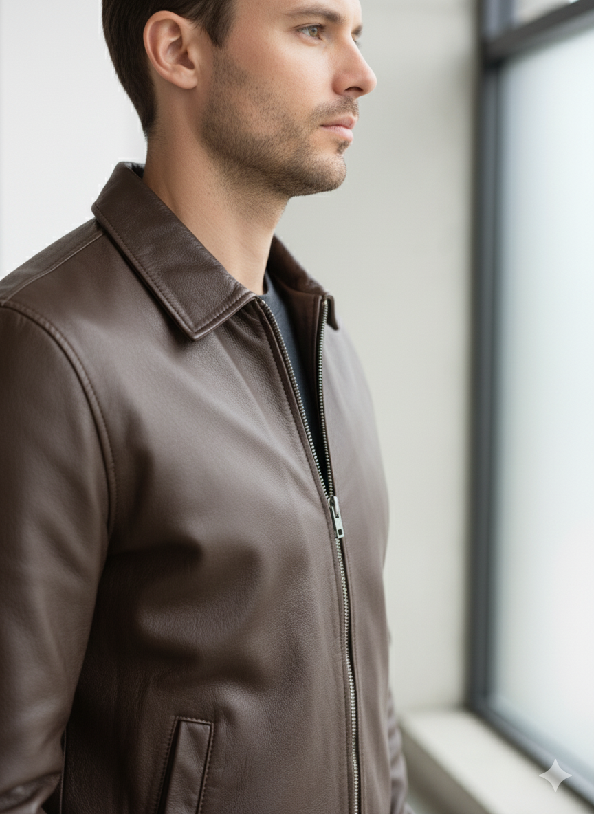 Giubbotto in Pelle Politano